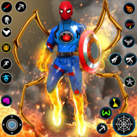  Cyber Rope Hero in Spider Game Tải về