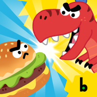 Gogo Food vs Dinos - Kids Game