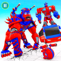 Download APK Gorilla Robot Bus Robot Car Latest Version