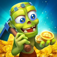 Idle Zombie Miner: Tycoon d'or